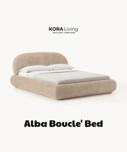 Alba Boucle' Bed